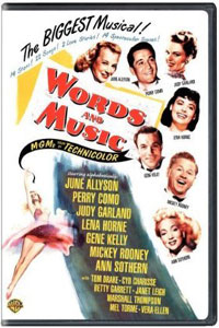 Words and Music DVD artwork