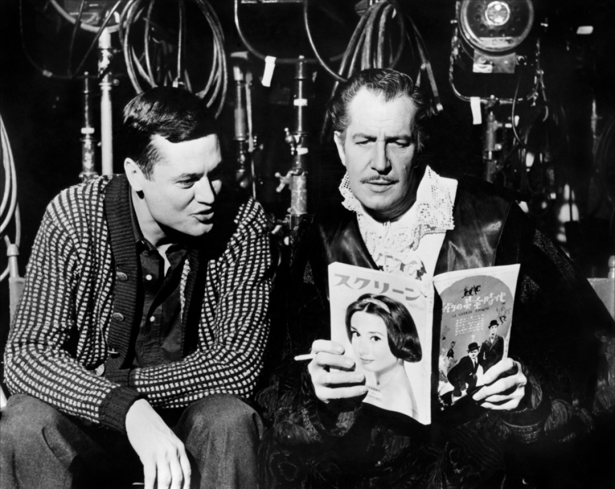Vincent Price and Roger Corman