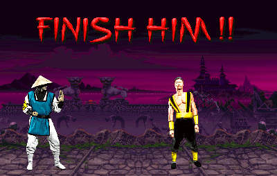 Mortal Kombat - Raiden finish him
