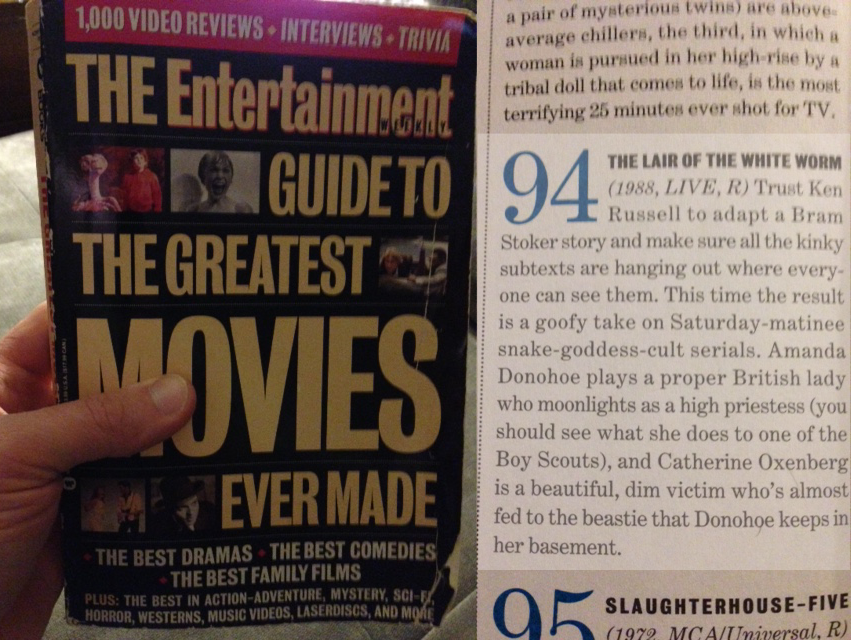 Lair of the White Worm in EW's Guide to the Greatest Movies Ever Made