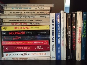 Movie novelizations and some Bond books