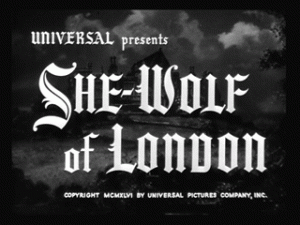 she-wolf of london 31 days of horror