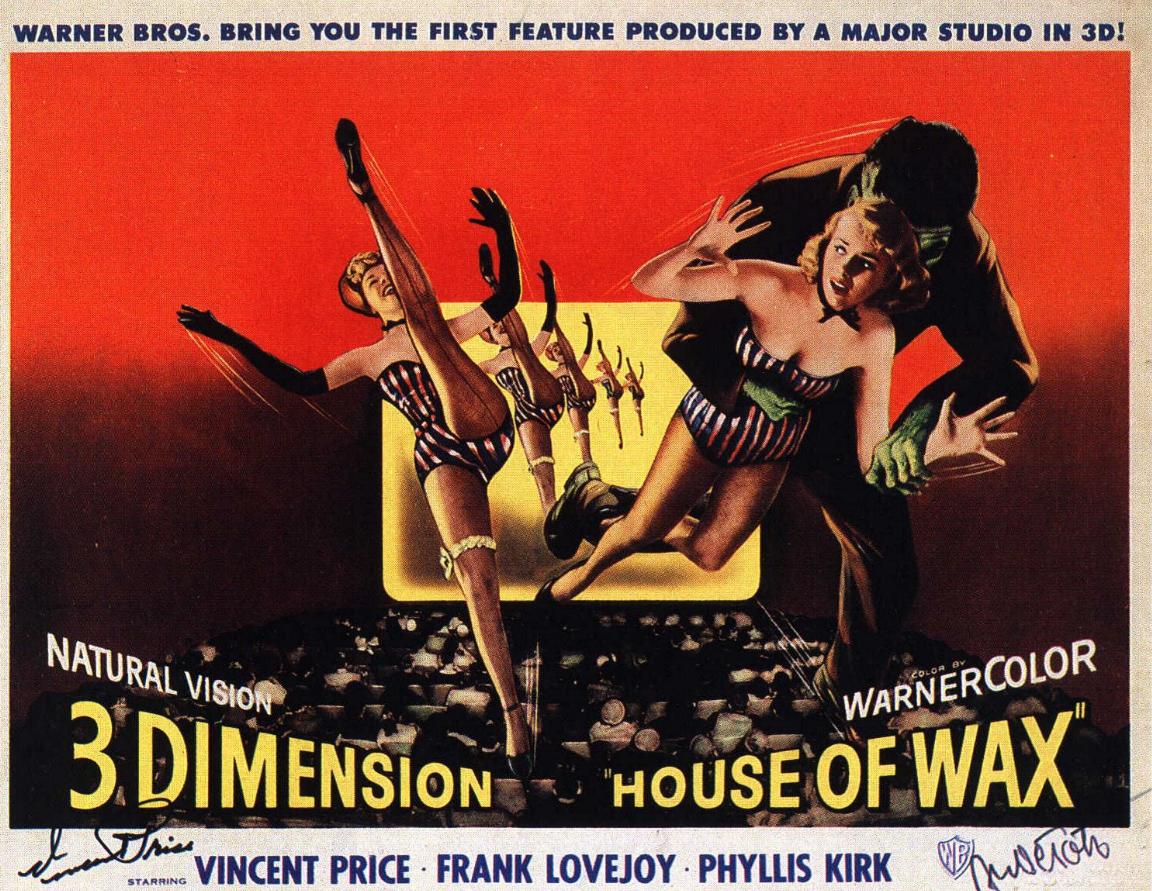 House of Wax (1953) 3-D poster