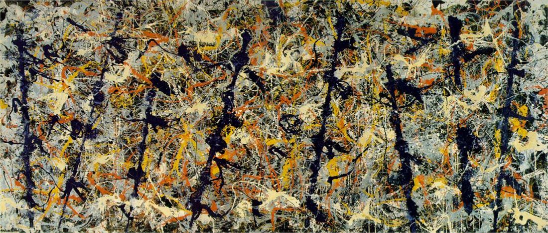 Jackson Pollock - Blue Poles