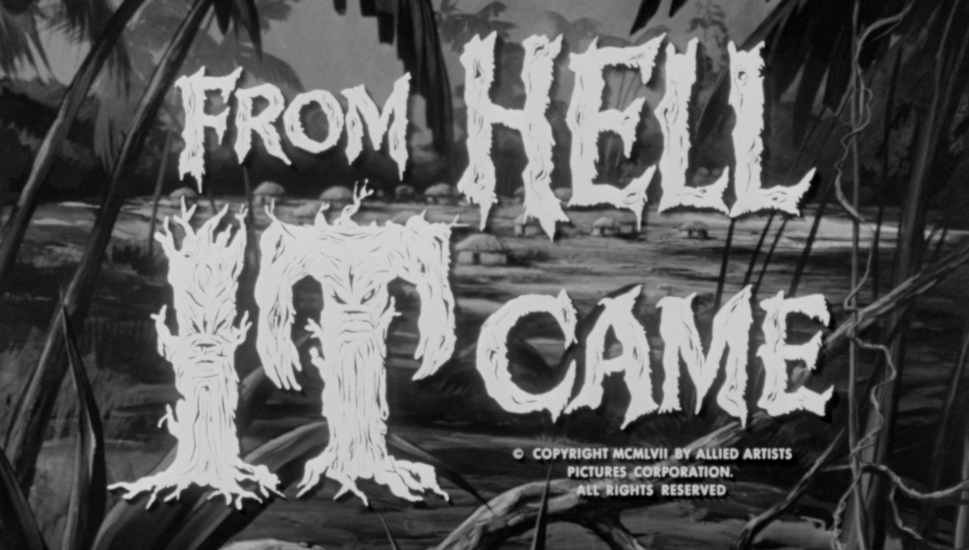 from hell it came 1957
