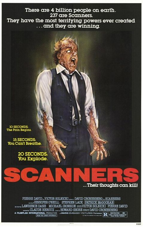 scanners 31 days of horror