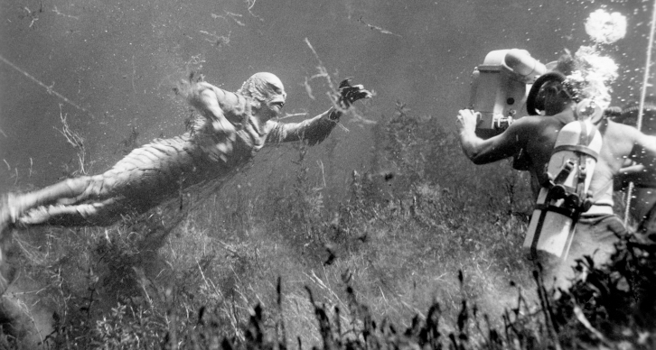 the-creature-swims-in-the-lagoon